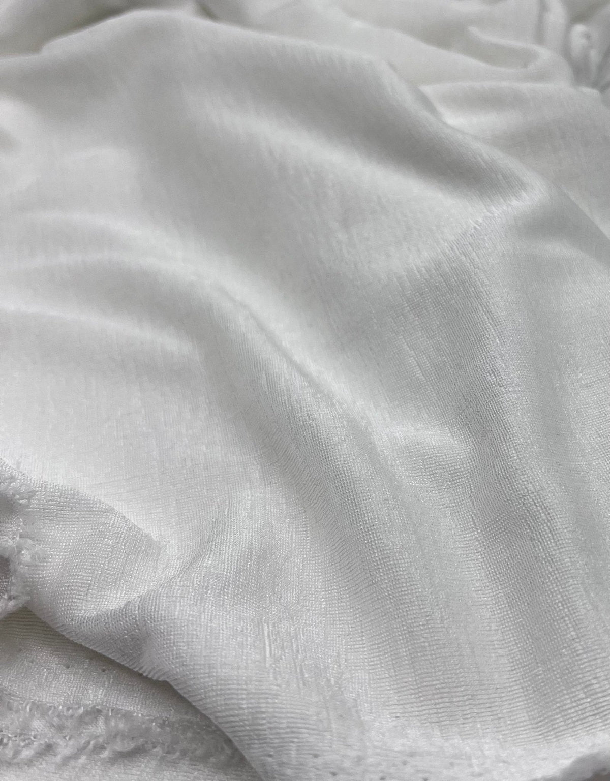 Ivory Acetate Slinky 4 Way Stretch Fabric
