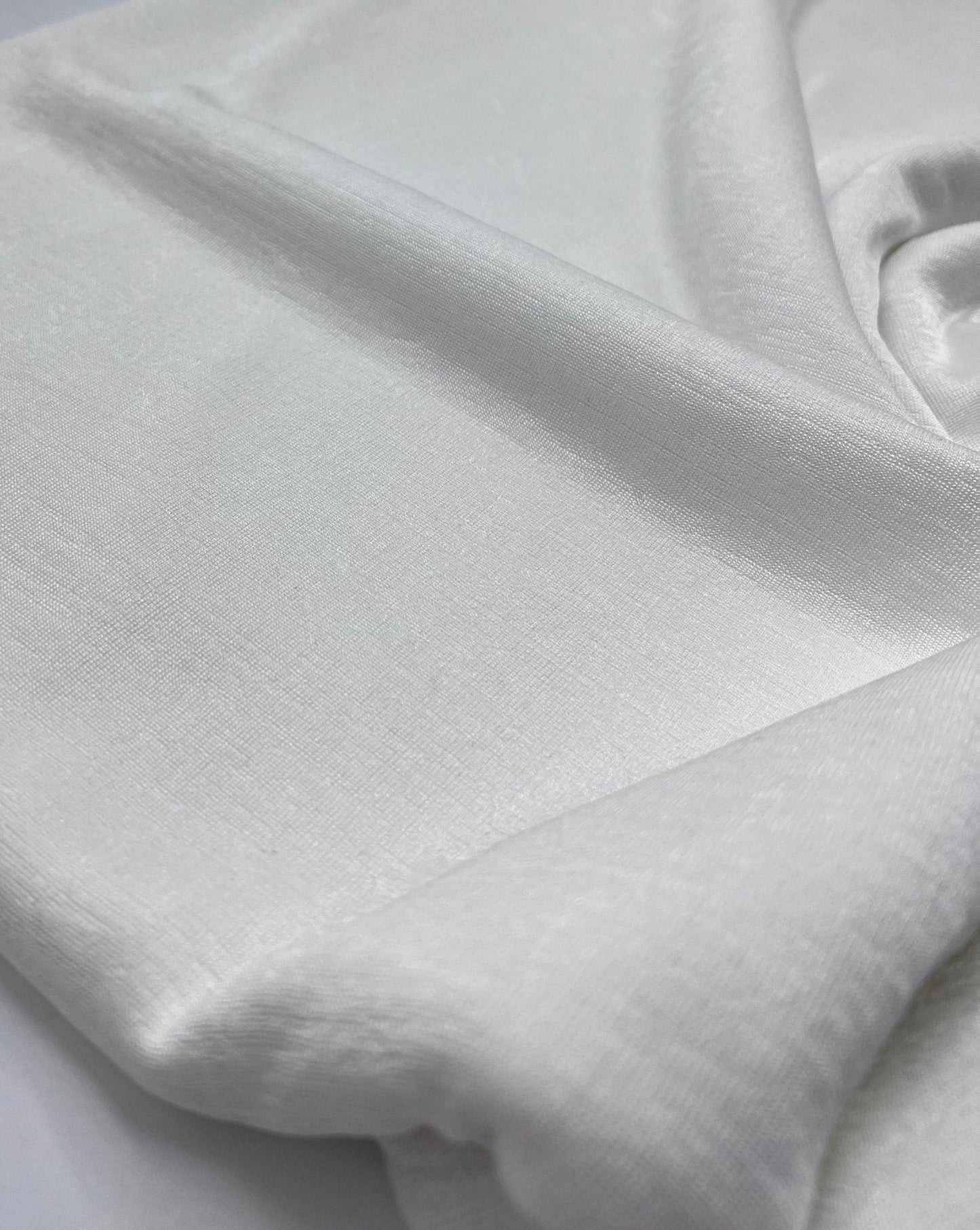 Ivory Acetate Slinky 4 Way Stretch Fabric