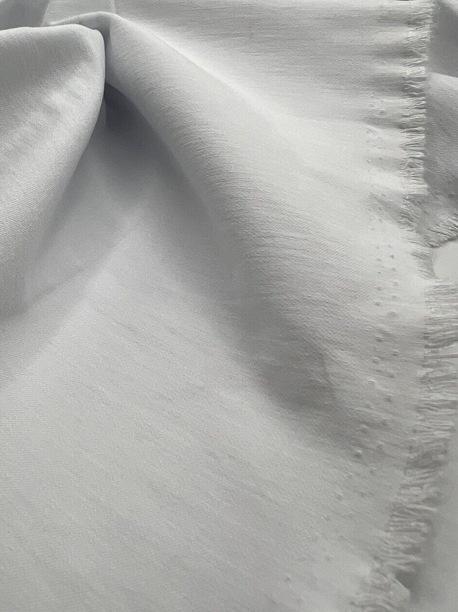 Ivory Bengaline Stretch Fabric