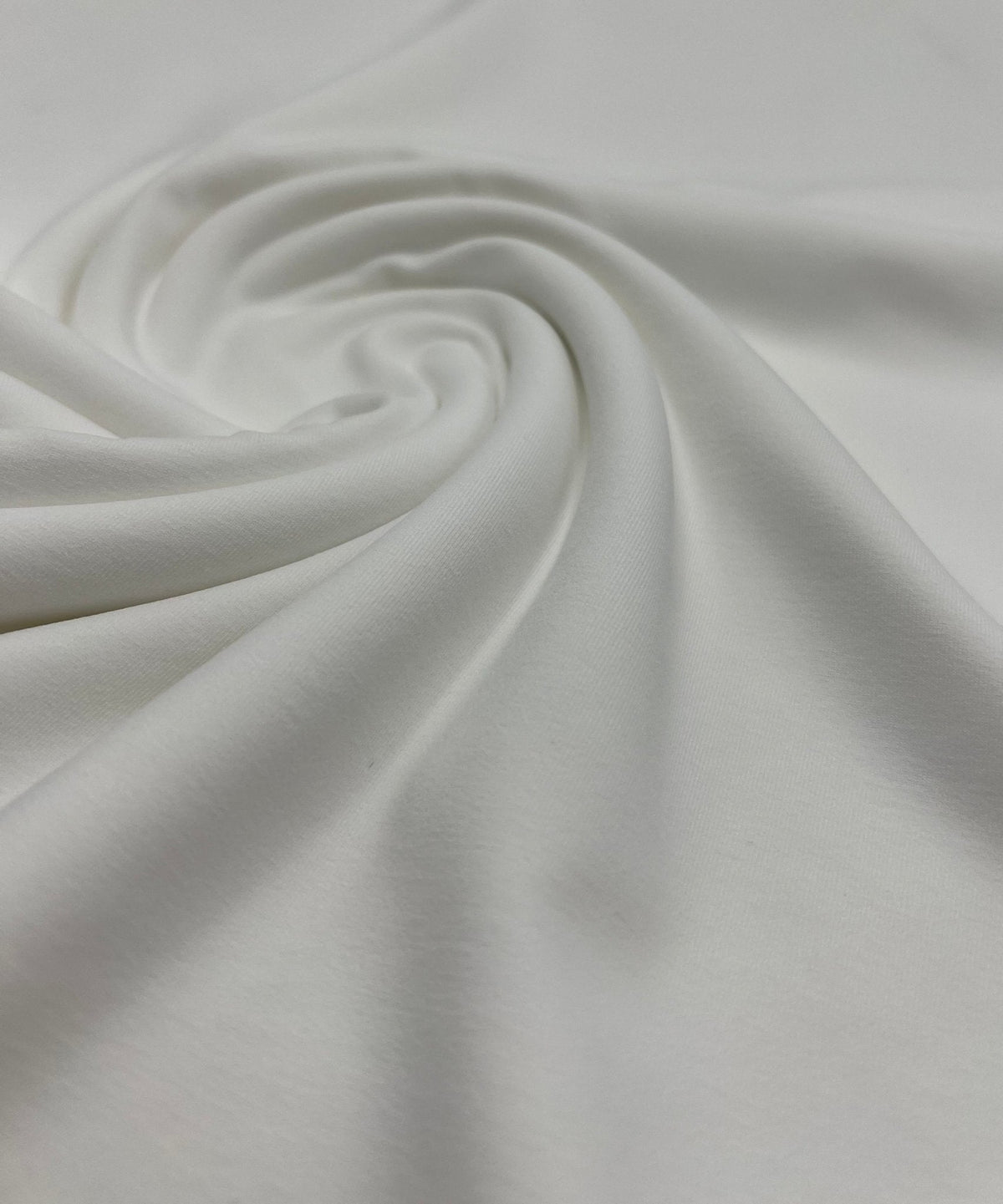 Ivory Stretch Jersey 220GSM 4 Way Stretch Fabric