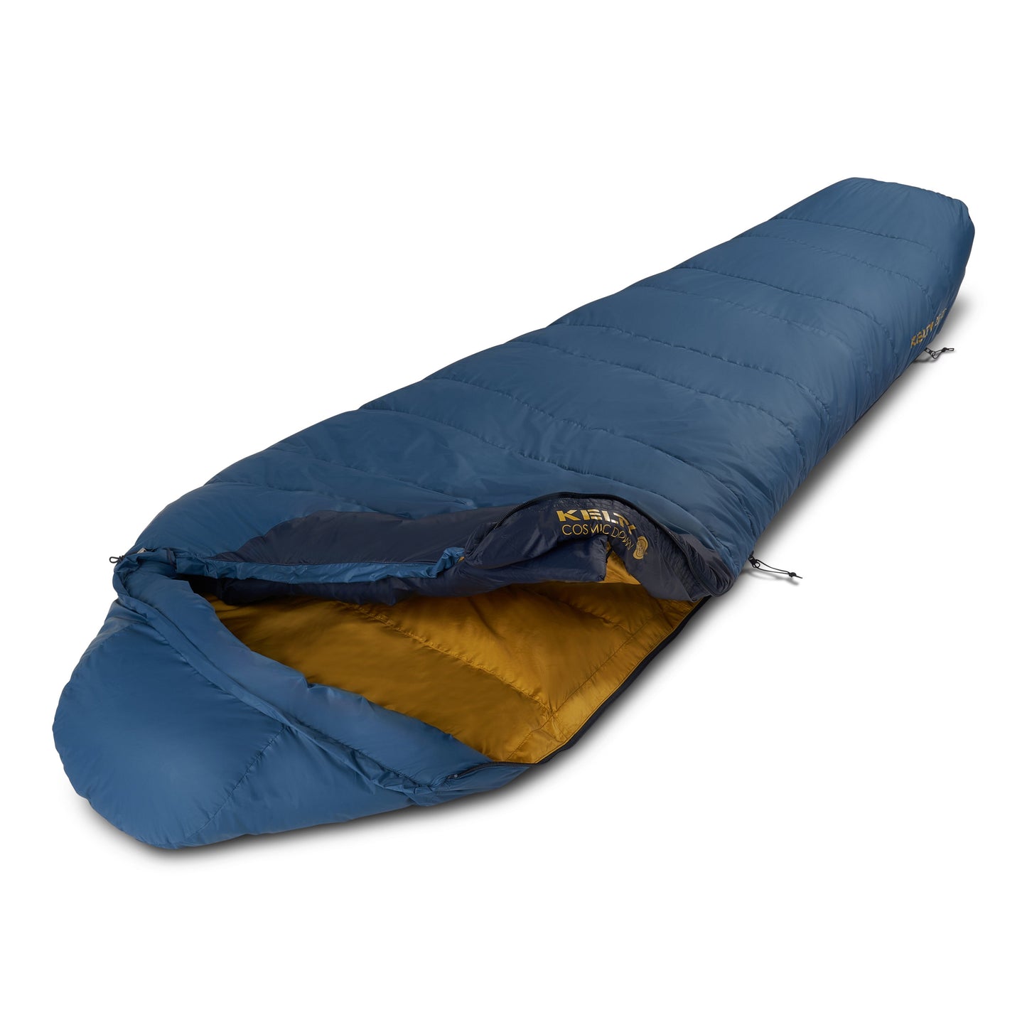 Kelty Cosmic Down 20°F (-7°C) 550-Fill Sleeping Bag - Short - Dark Blue/Pageant Blue