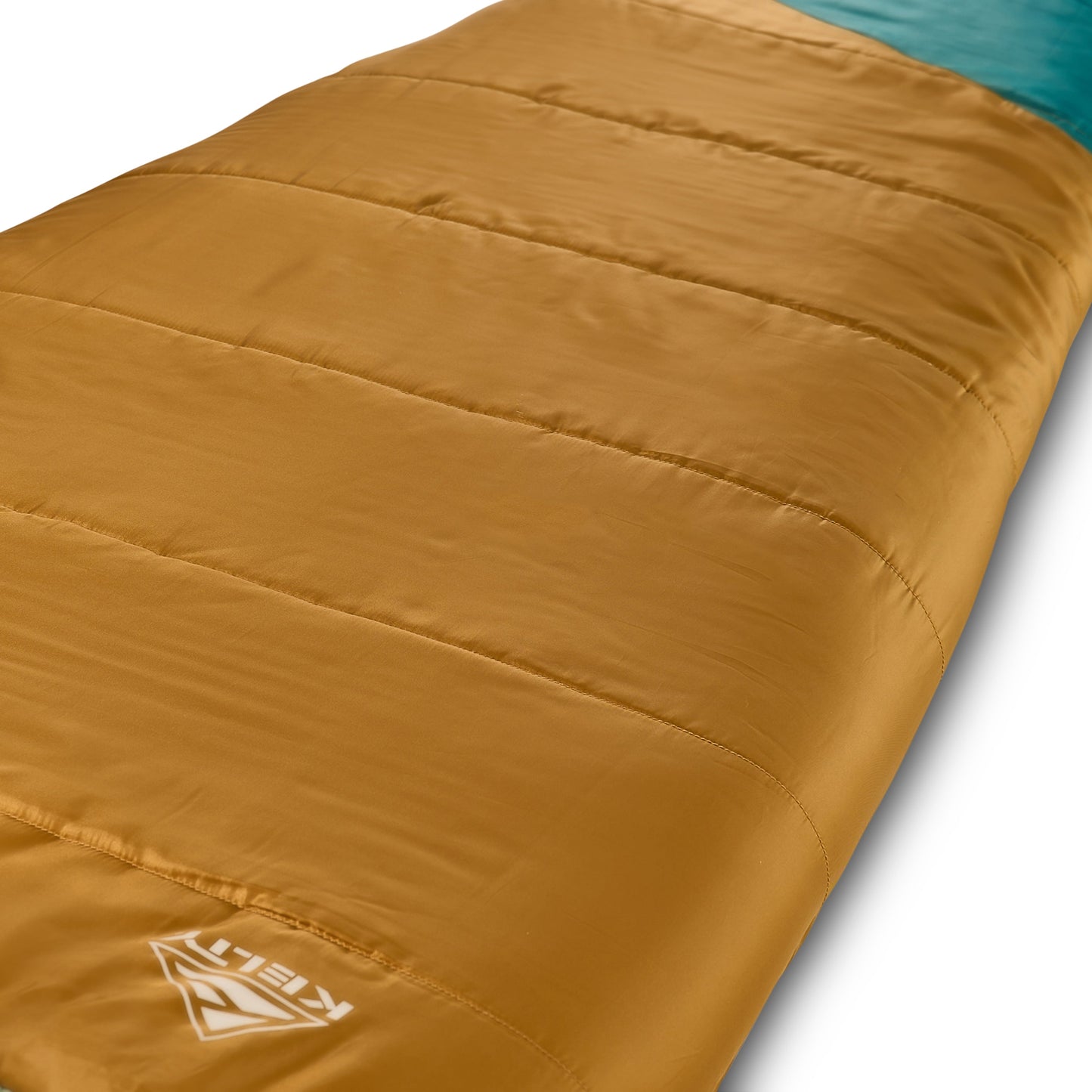 Kelty Kids' Mistral 20°F (-7°C) Synthetic Sleeping Bag - One Size - Woodthrush/Deep Lake/Malachite