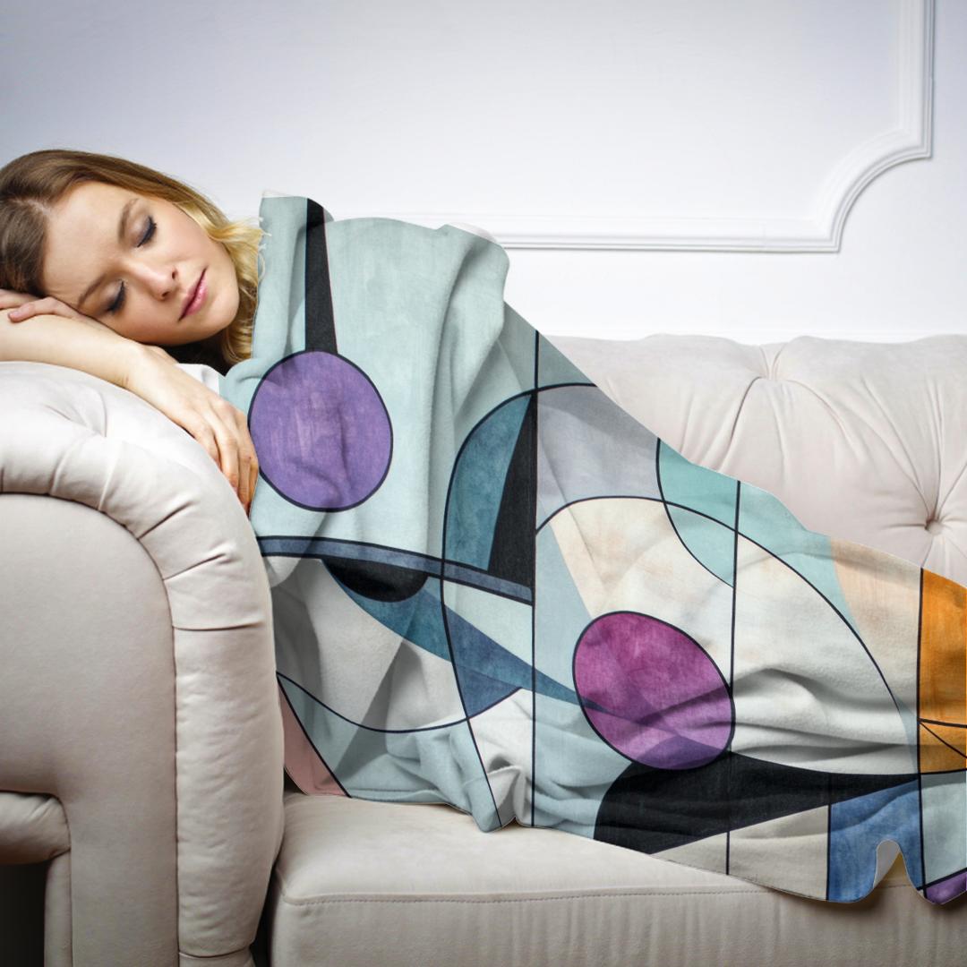 Tranquil Shapes Blanket
