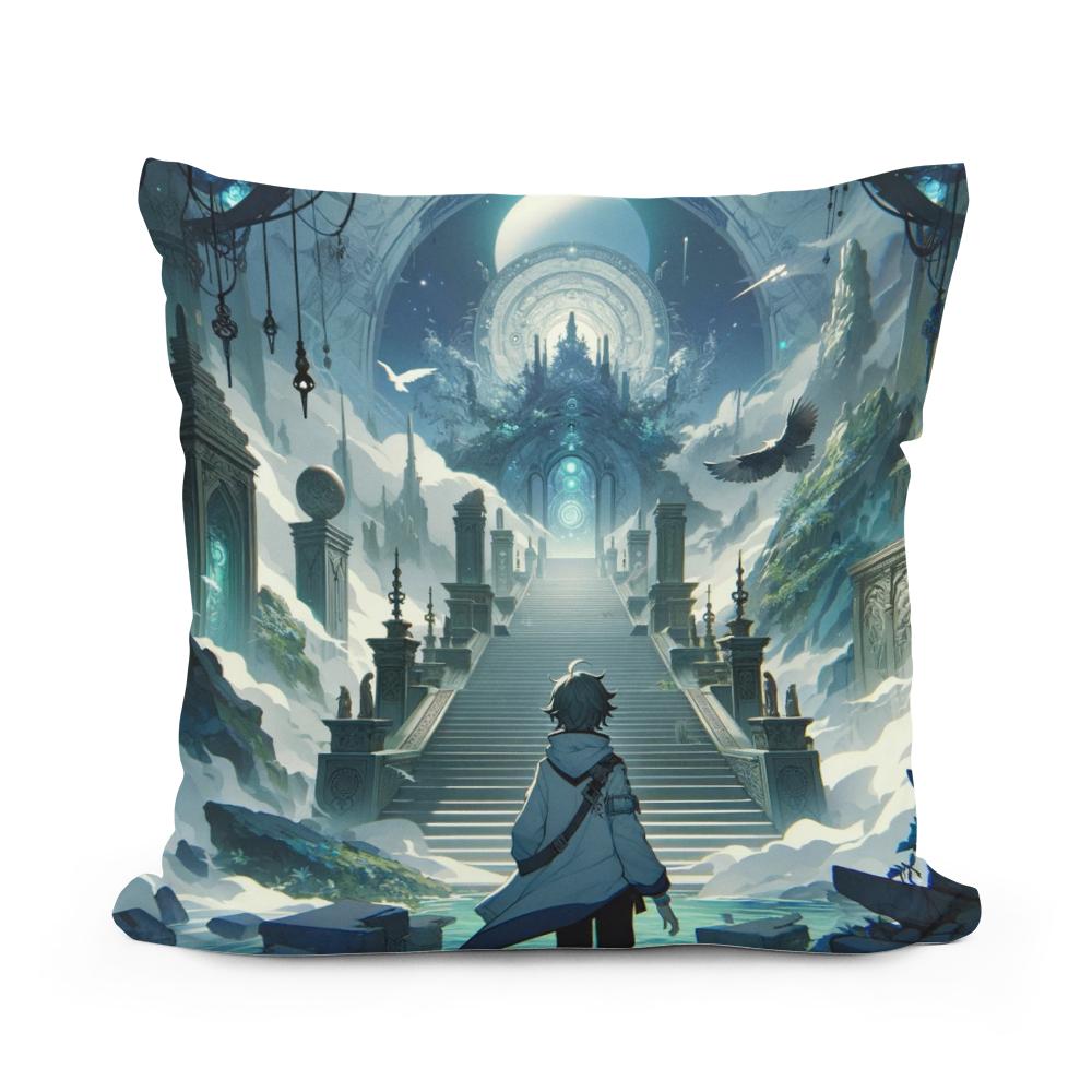 Mystical Isekai Voyage Cotton Cushion