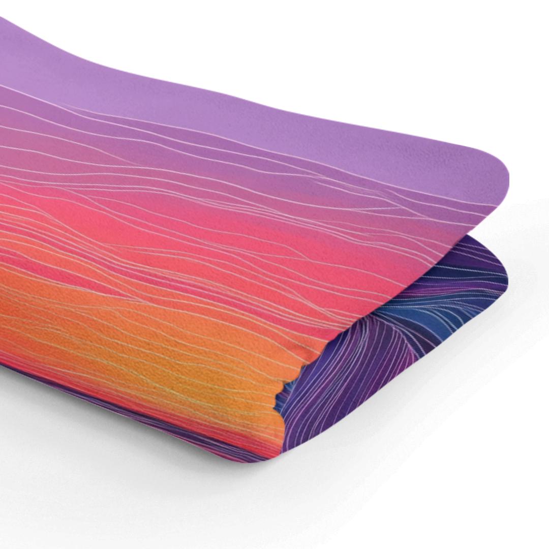 Sunset Waves Blanket