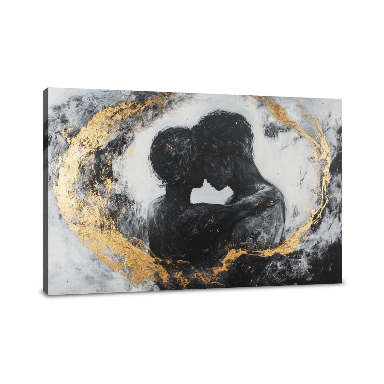 Enigmatic Love Entwined Canvas