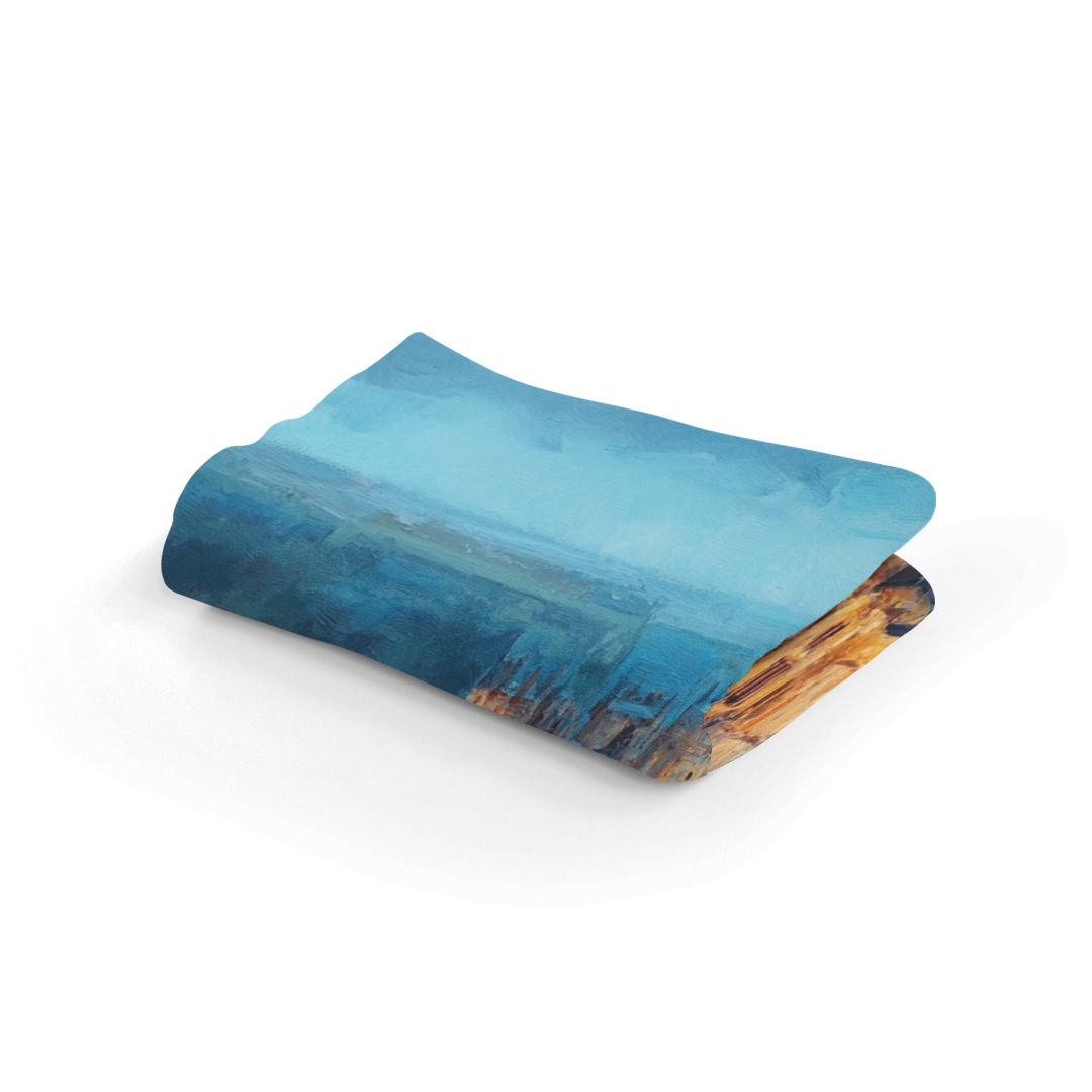 Lincoln Castle Twilight Blanket