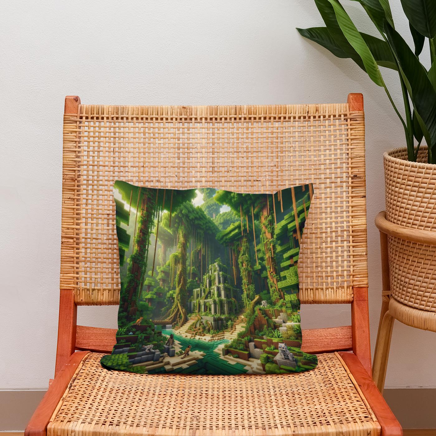 Jungle Mystery Cotton Cushion