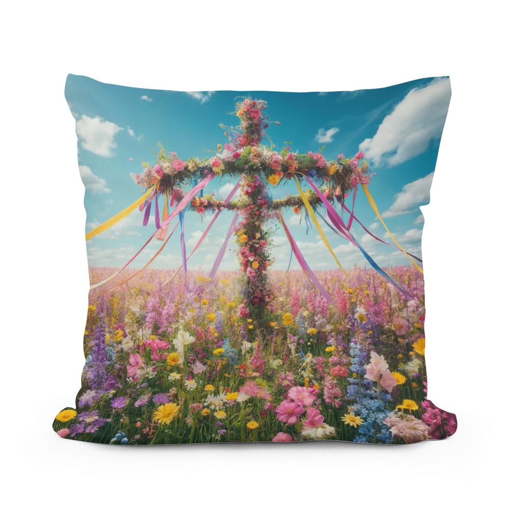 Midsummer Meadow Cotton Cushion