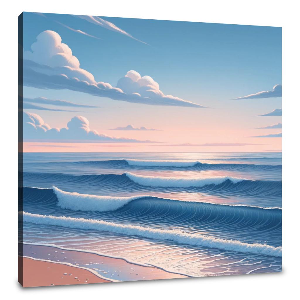 Tranquil Seascape Canvas