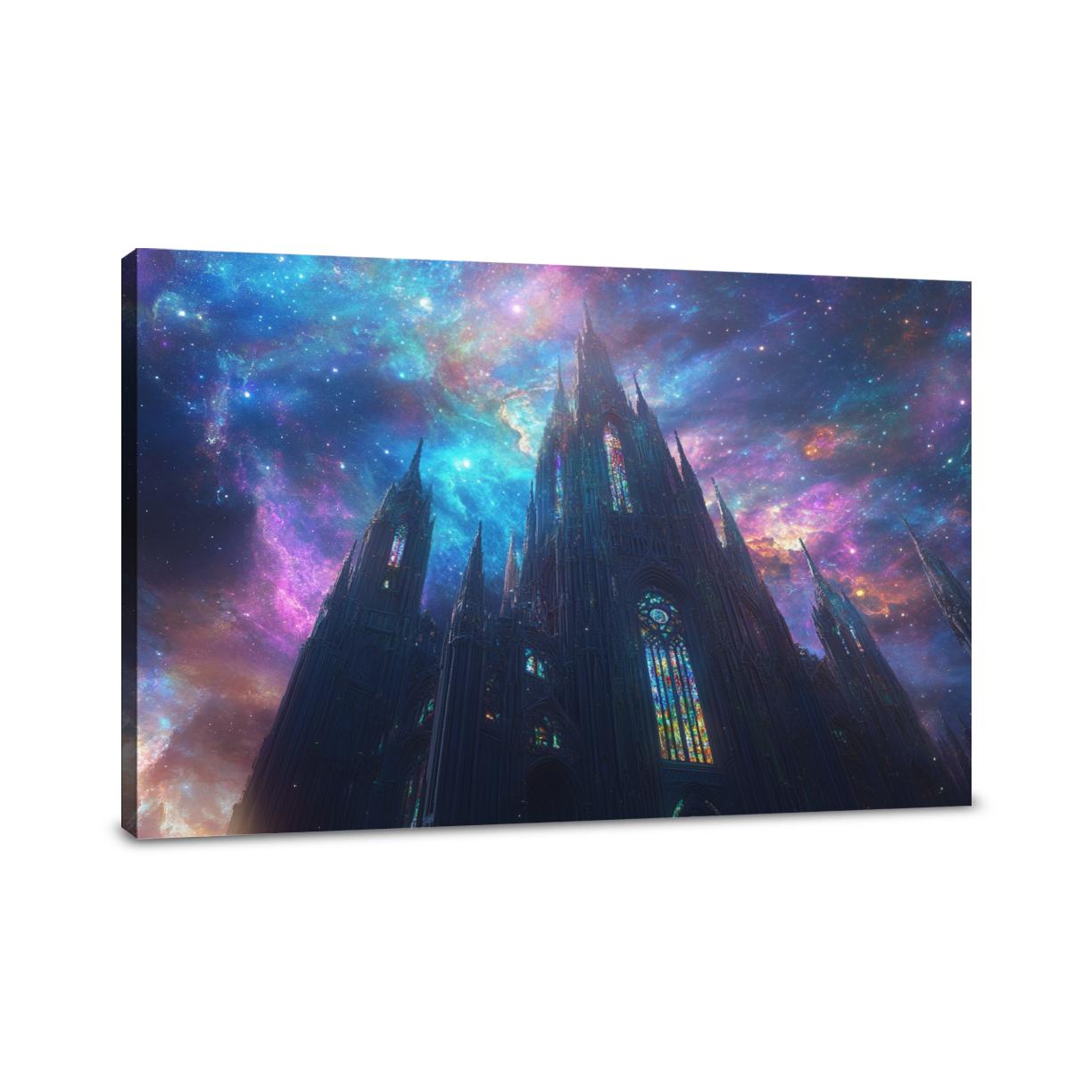 Celestial Cathedral Canvas