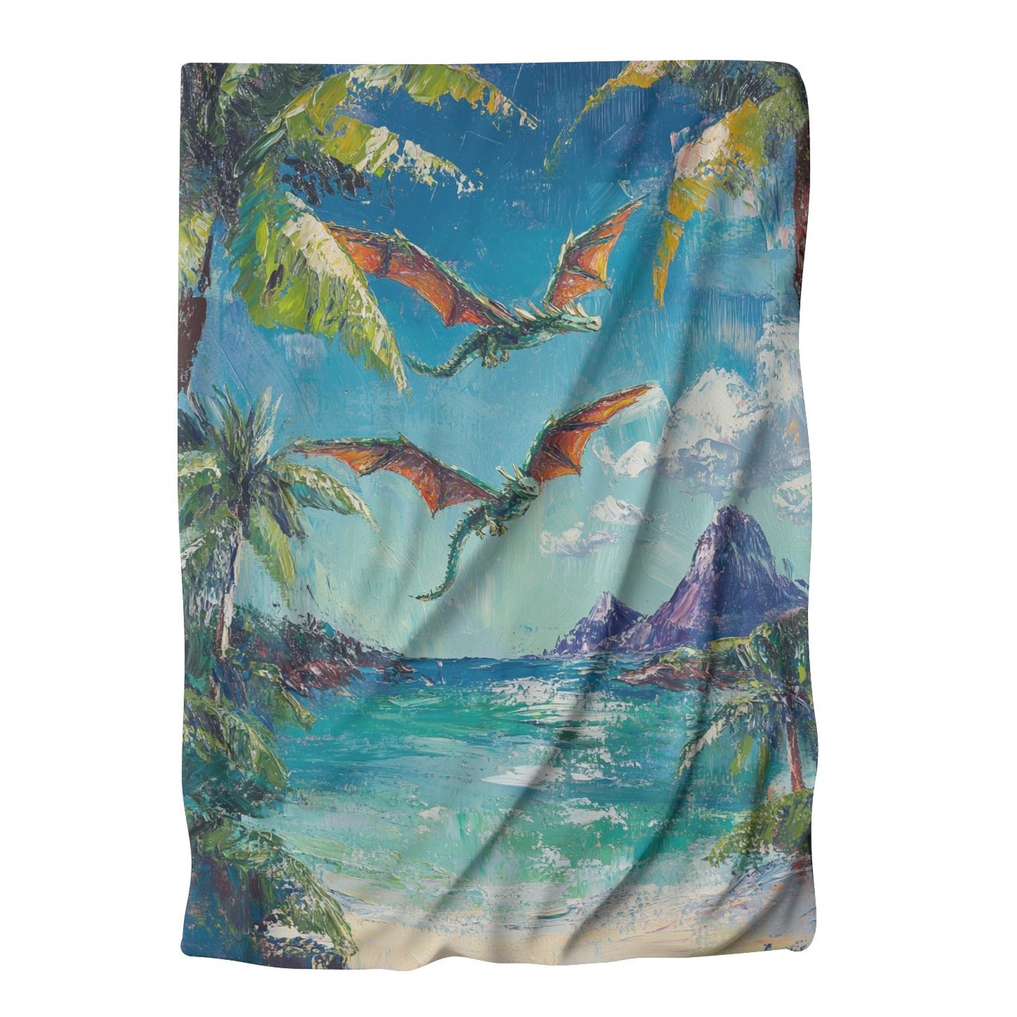 Dragon Island Flight Blanket