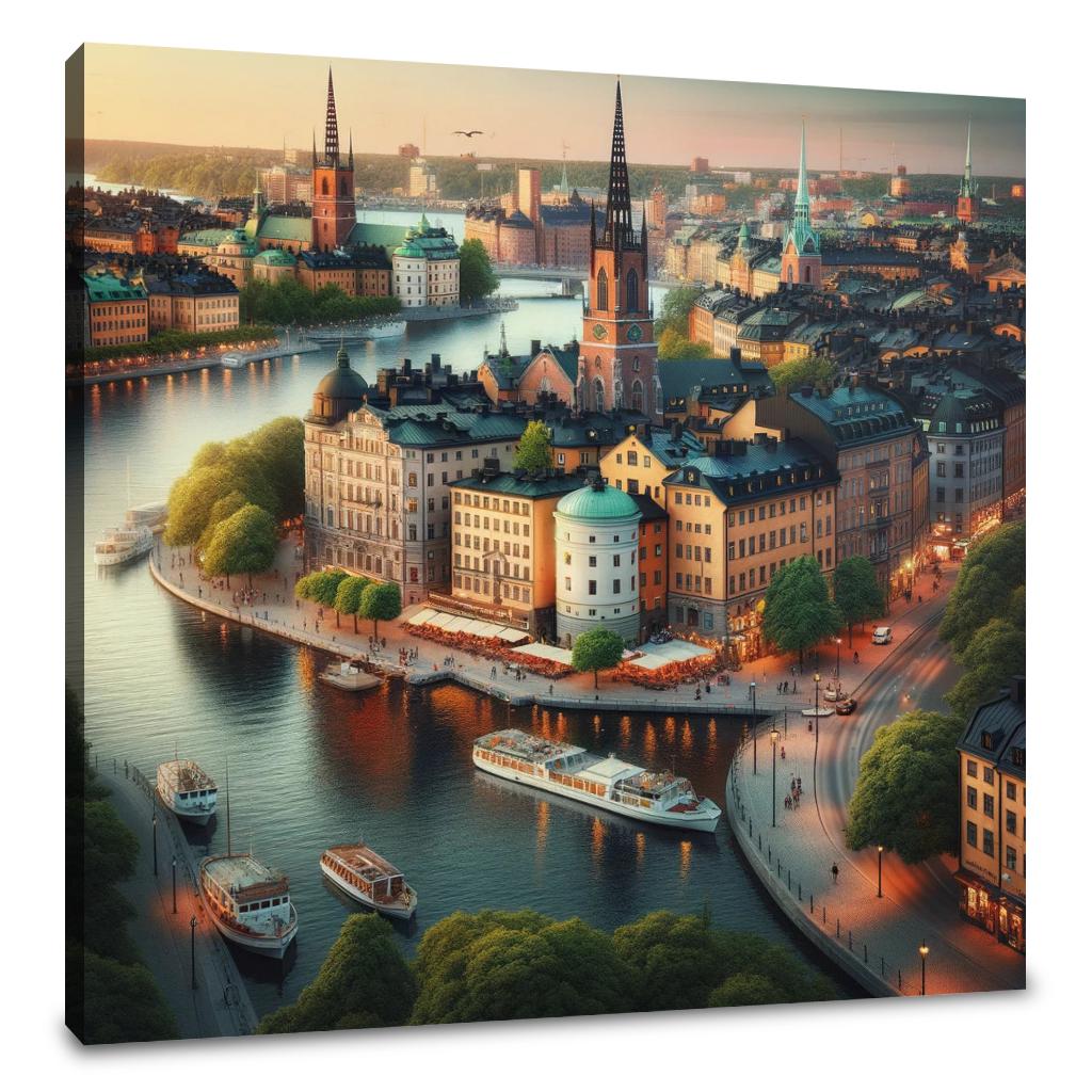 Stockholm Spectrum Canvas