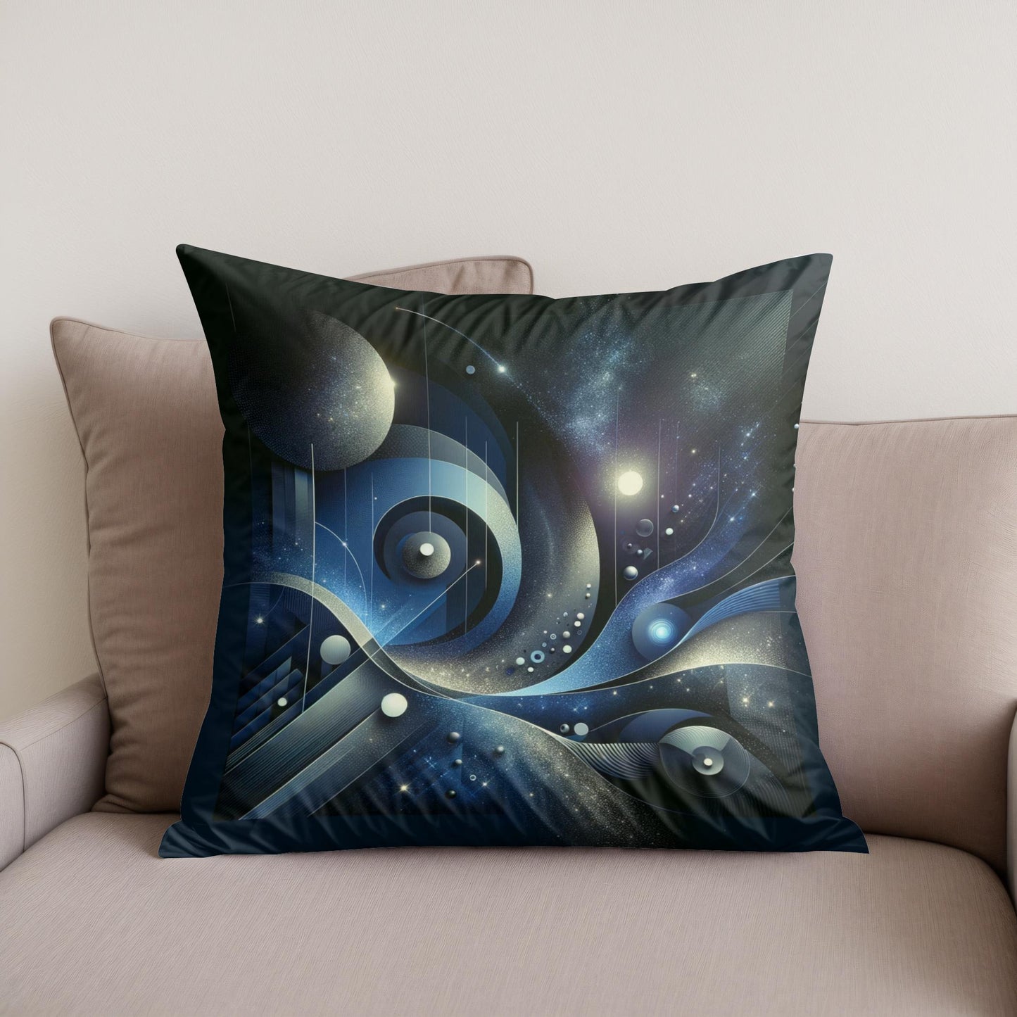 The Essence of Midnight Cotton Cushion