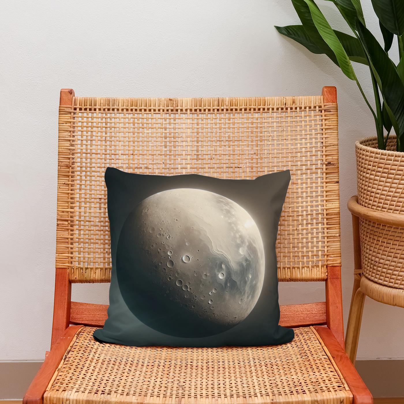 Mercury's Silent Majesty Cotton Cushion