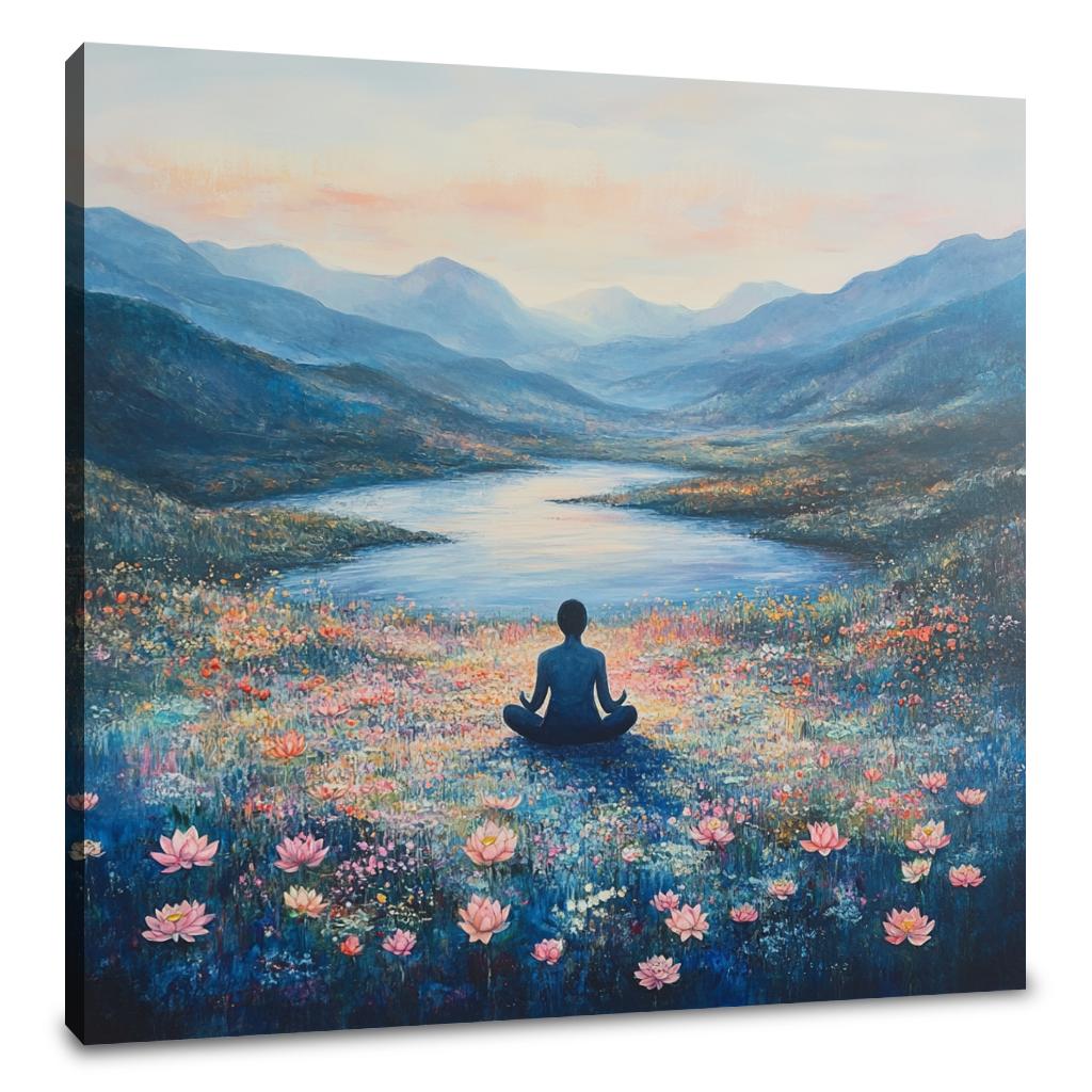 Meditation Harmony Canvas