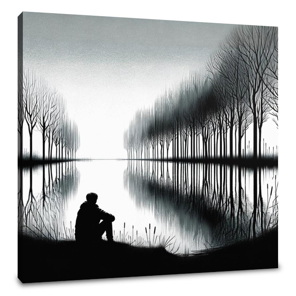 Reflections of Solitude Canvas