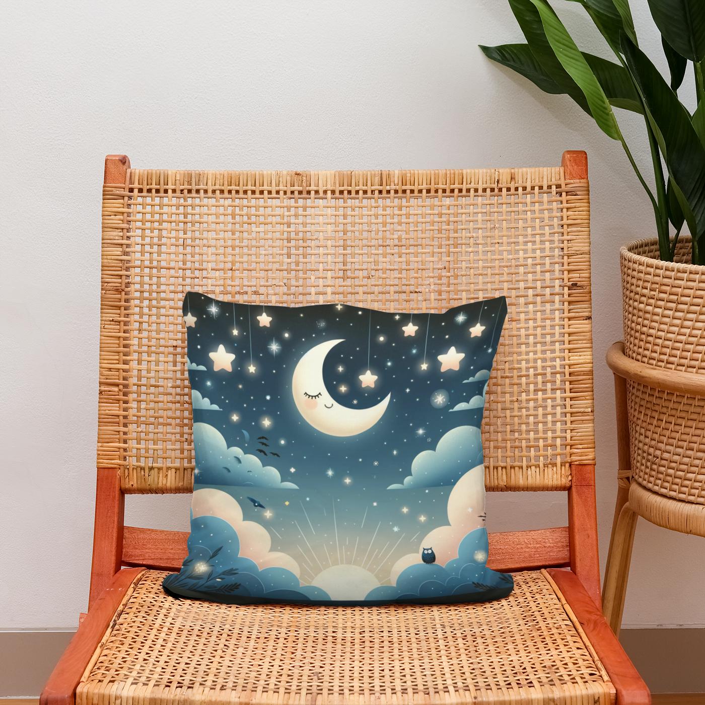 Starry Slumber Cotton Cushion