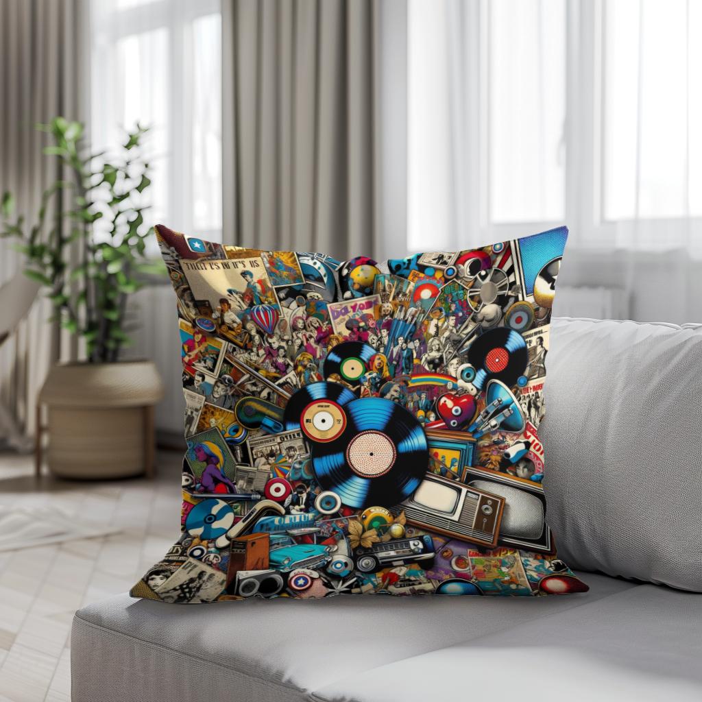 Nostalgia Tapestry Cotton Cushion