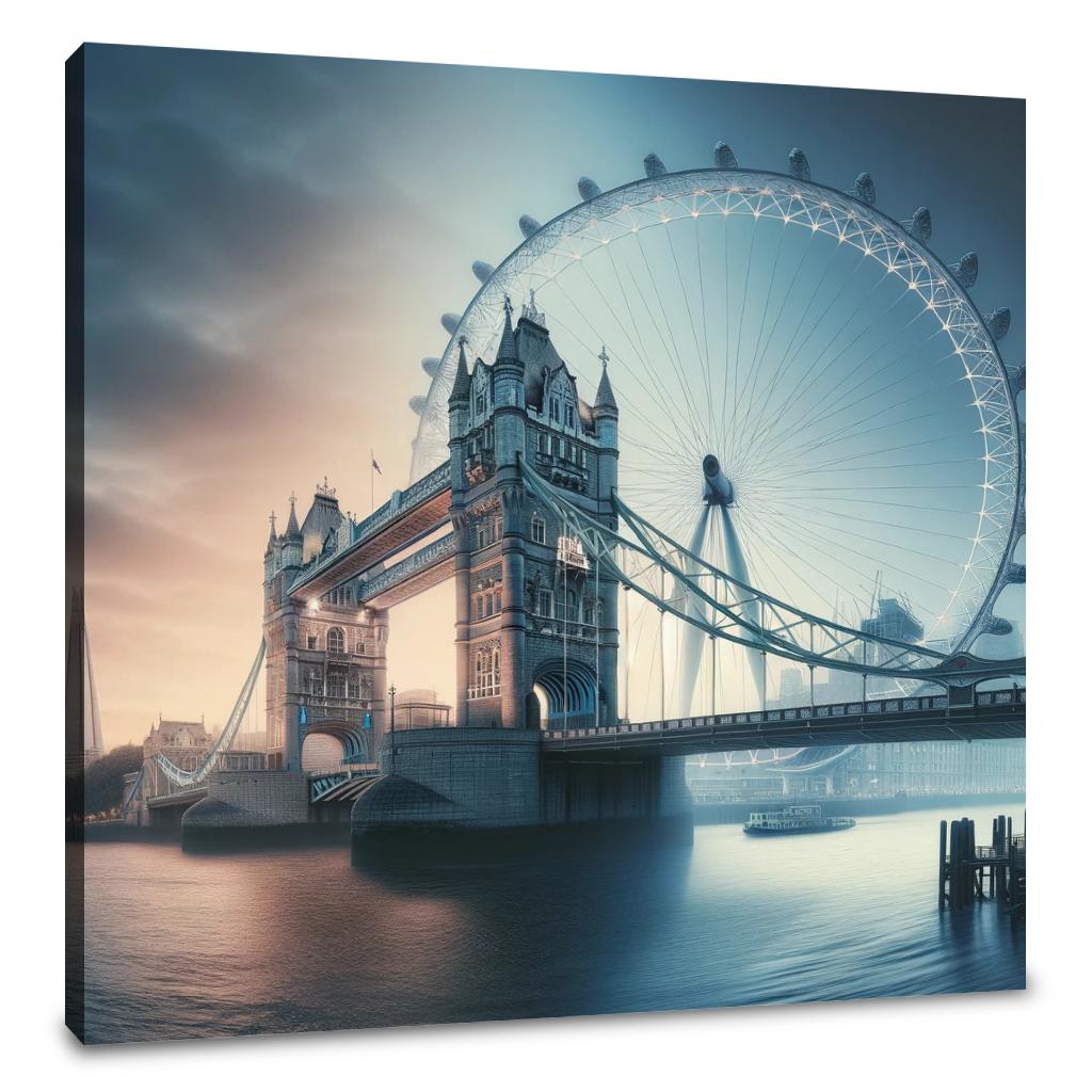 London Architectural Harmony Canvas