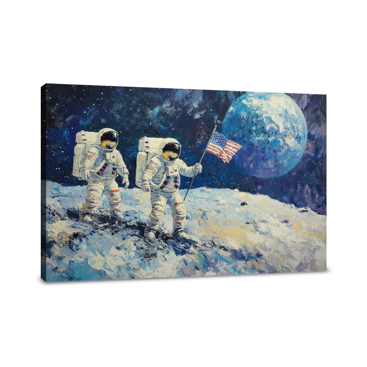 Lunar Exploration Canvas