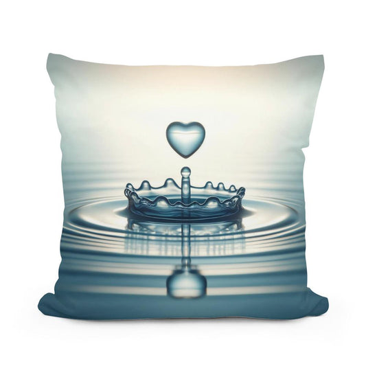 Love's Gentle Ripple Cotton Cushion