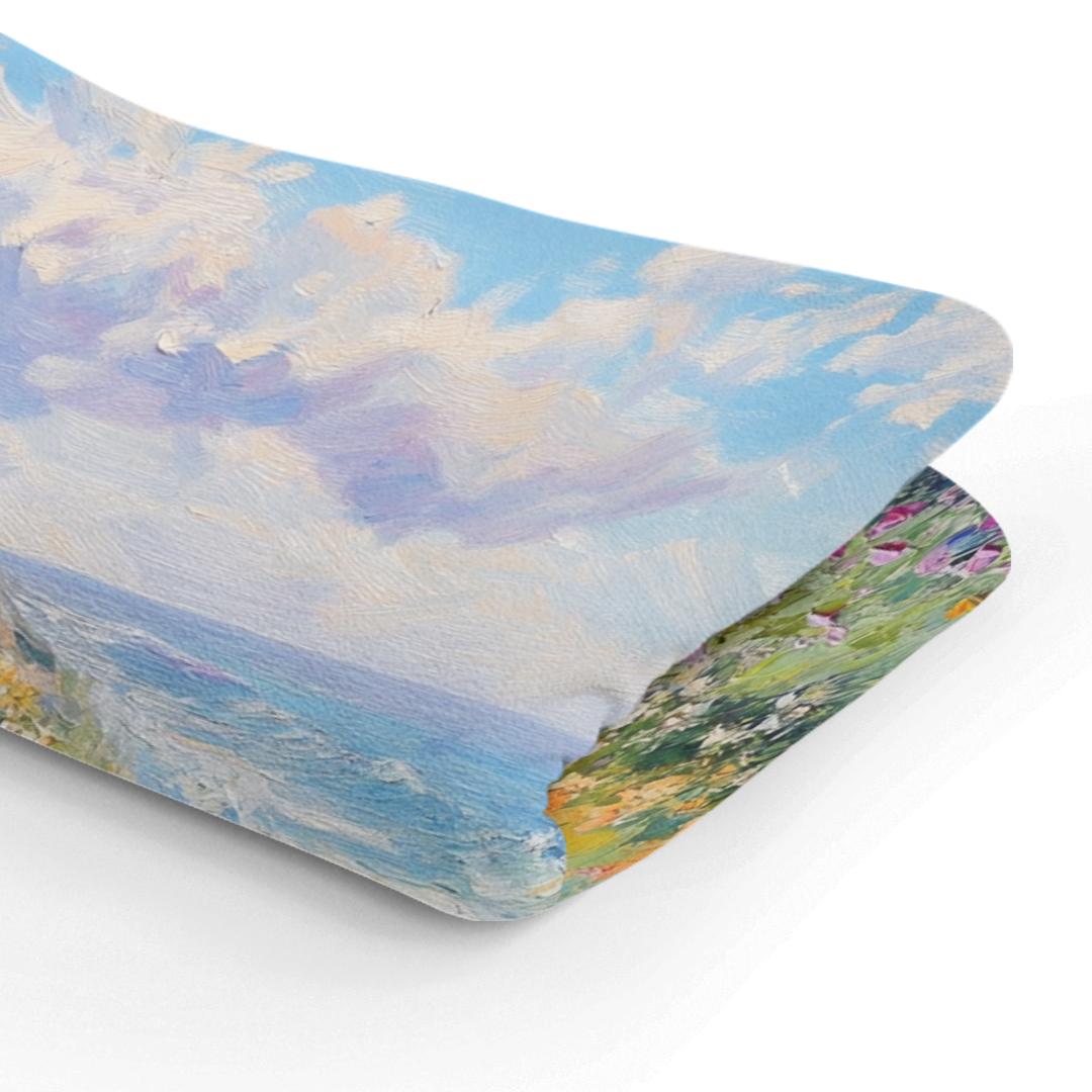 Floral Ocean Blanket