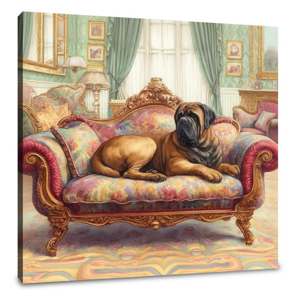 Victorian Leisure Bullmastiff Canvas