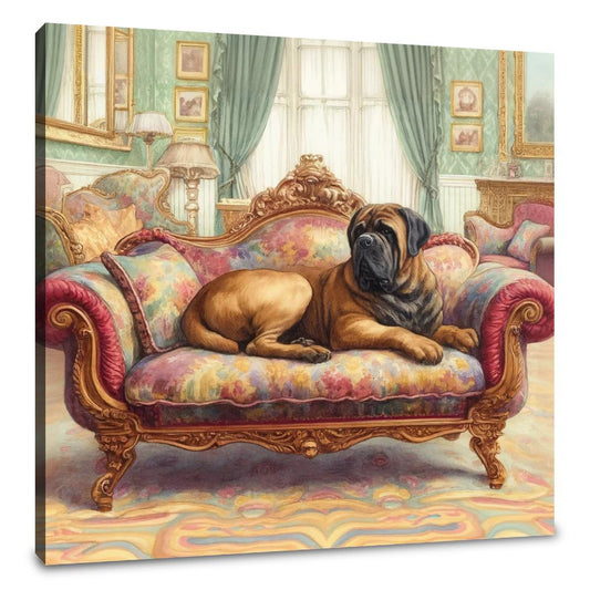 Victorian Leisure Bullmastiff Canvas