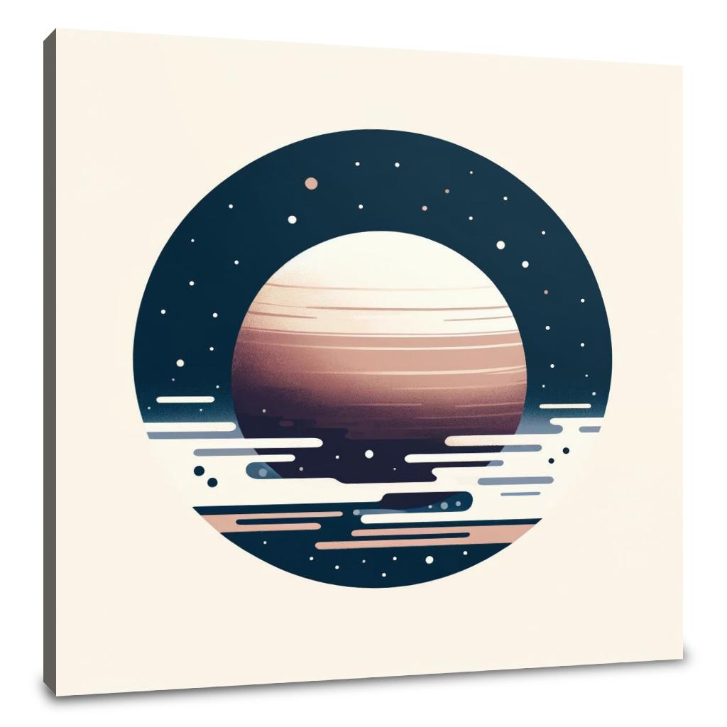 Silent Cosmos Canvas
