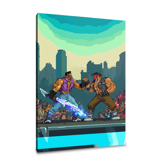 Heroic Action Duo Canvas