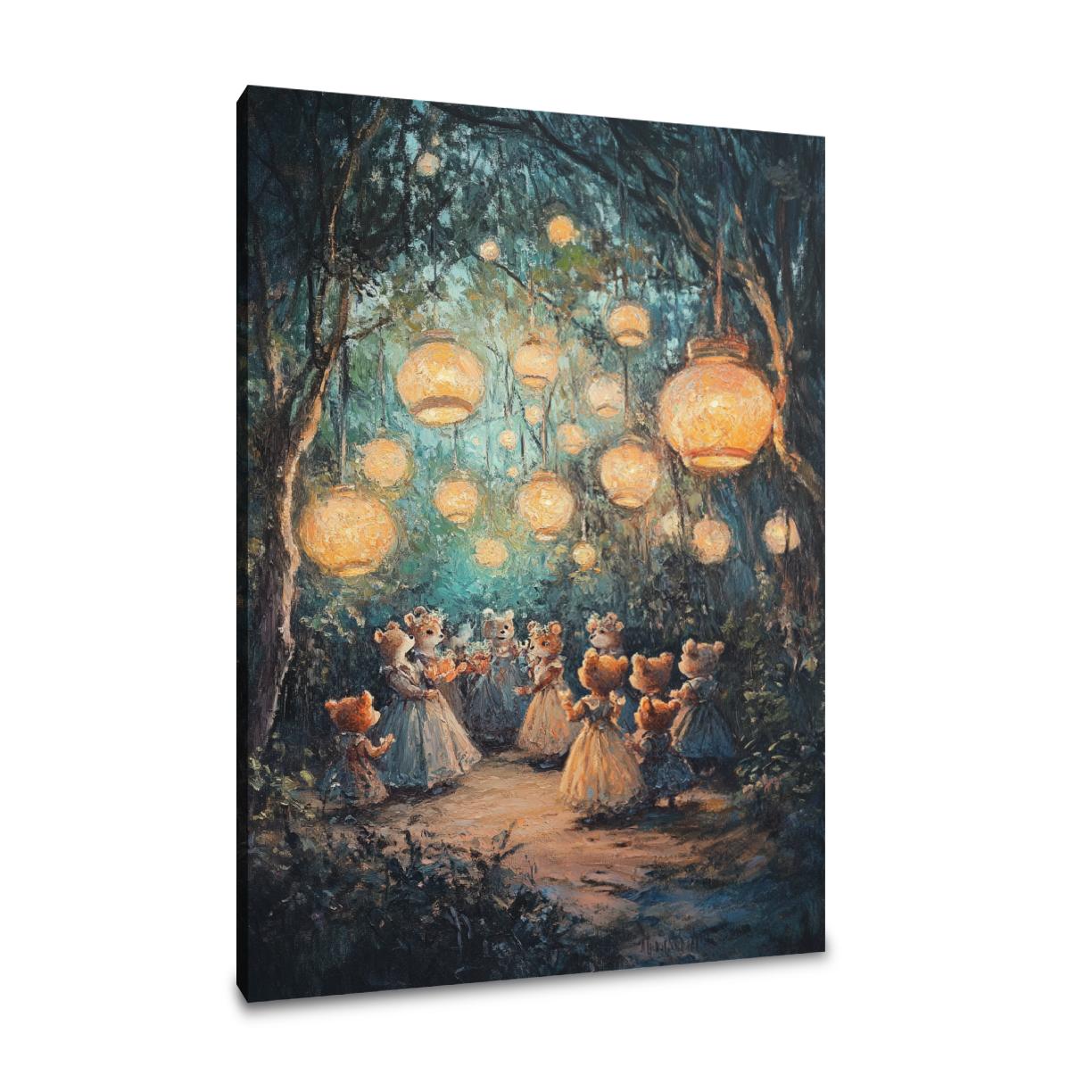 Enchanted Bear Ball Canvas