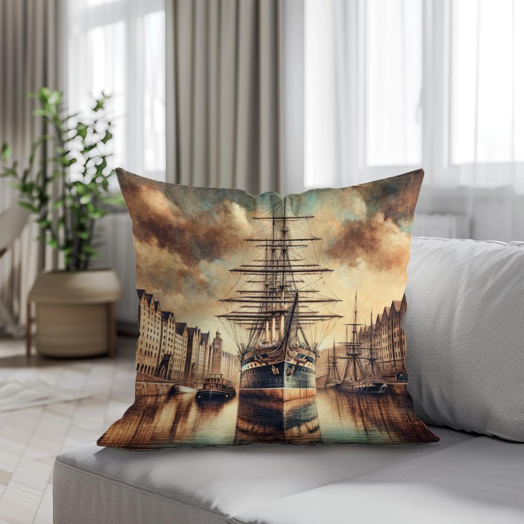 Bristol's Victorian Heritage Cotton Cushion