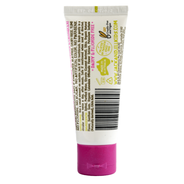 Jack N’ Jill Natural Berries & Cream Toothpaste for Babies & Kids - 50g