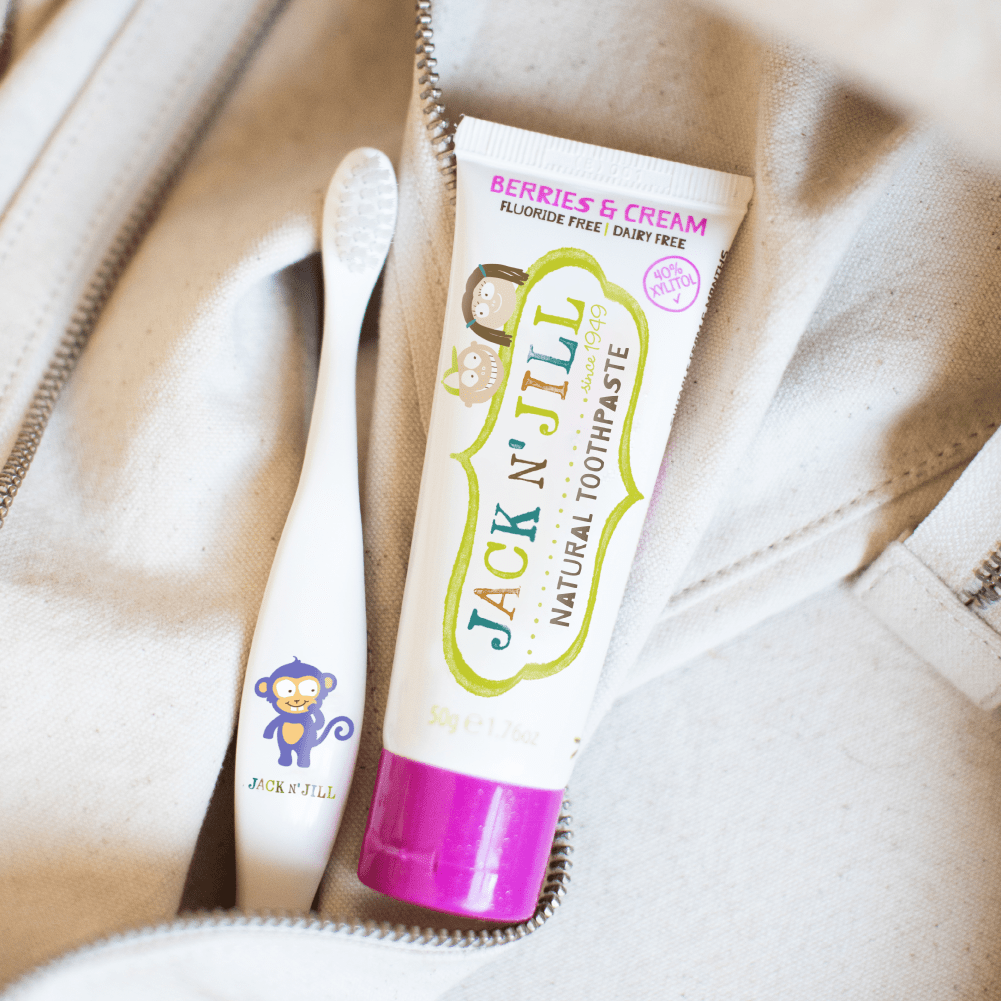 Jack N’ Jill Natural Berries & Cream Toothpaste for Babies & Kids - 50g