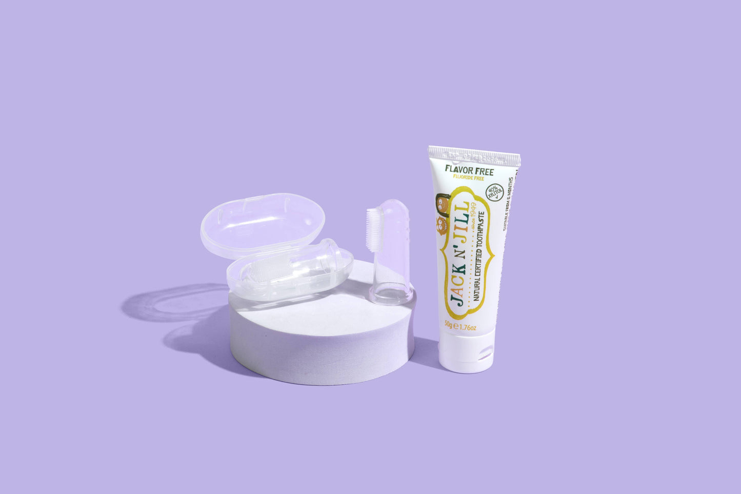 Jack N’ Jill Natural Flavour Free Toothpaste for Babies & Kids – 50g