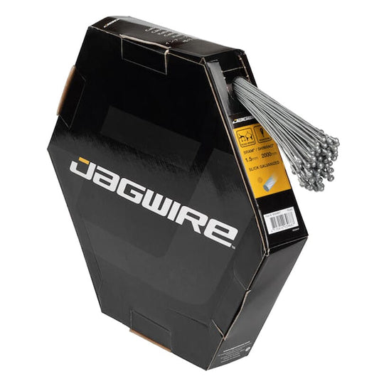 Jagwire Sport Slick Galvanised Pear Road Brake Cable - Workshop Box 1.5mm x2000mm