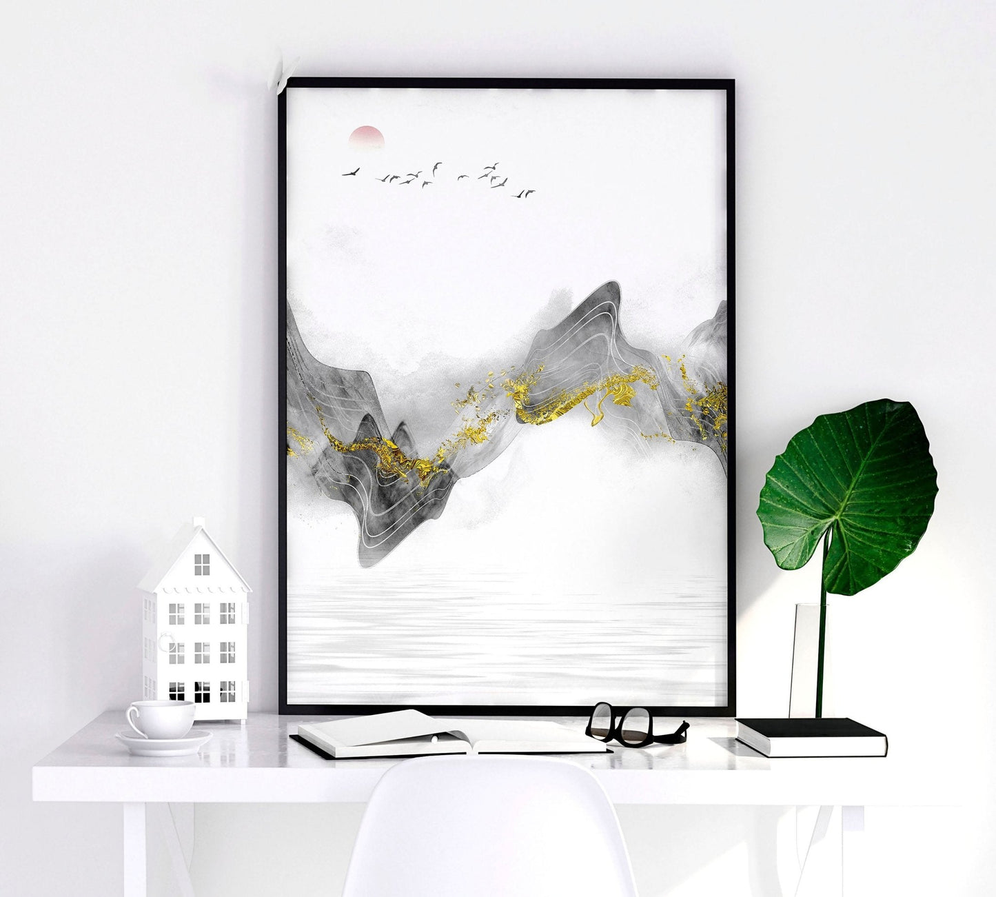 Japanese art prints | set of 3 framed wall art