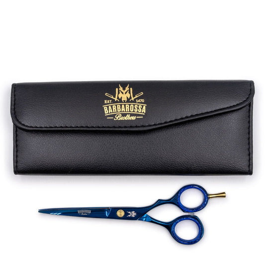 Japanese Steel 6" Cutting Scissors - Electric Blue