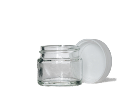 Jar, Clear Glass (15 ml)