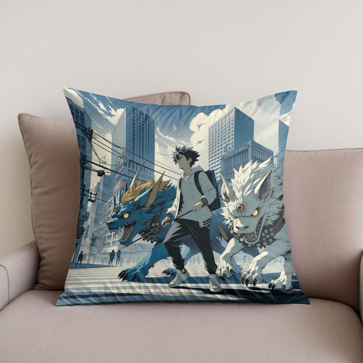 Metropolitan Beast Companions Cotton Cushion