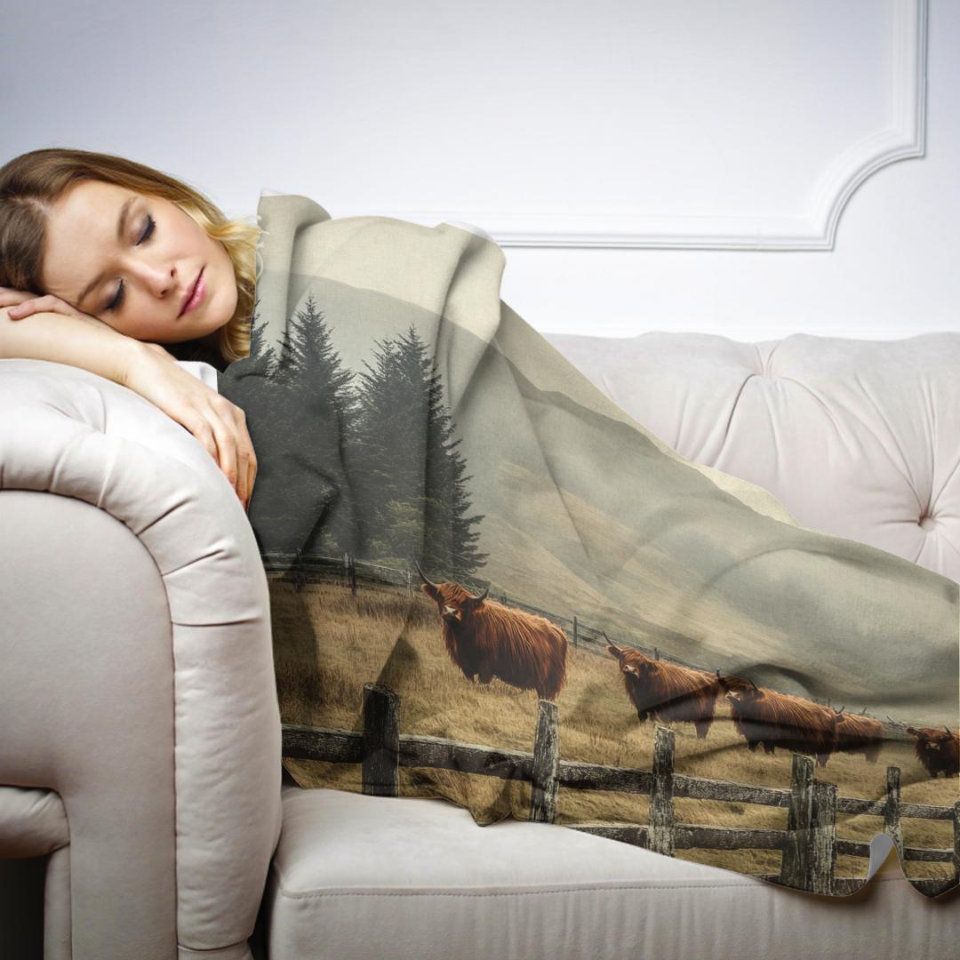 Highland Cows Blanket