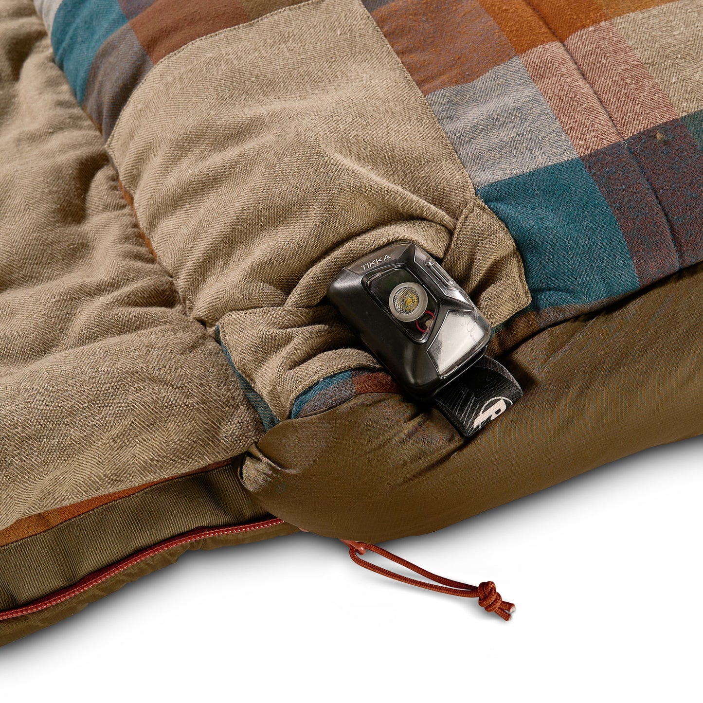Kelty Wayback 20°F (-7°C) Synthetic Sleeping Bag - One Size - Burnt Olive