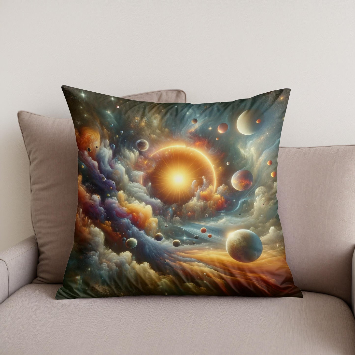 Dreamscape Cosmos Cotton Cushion