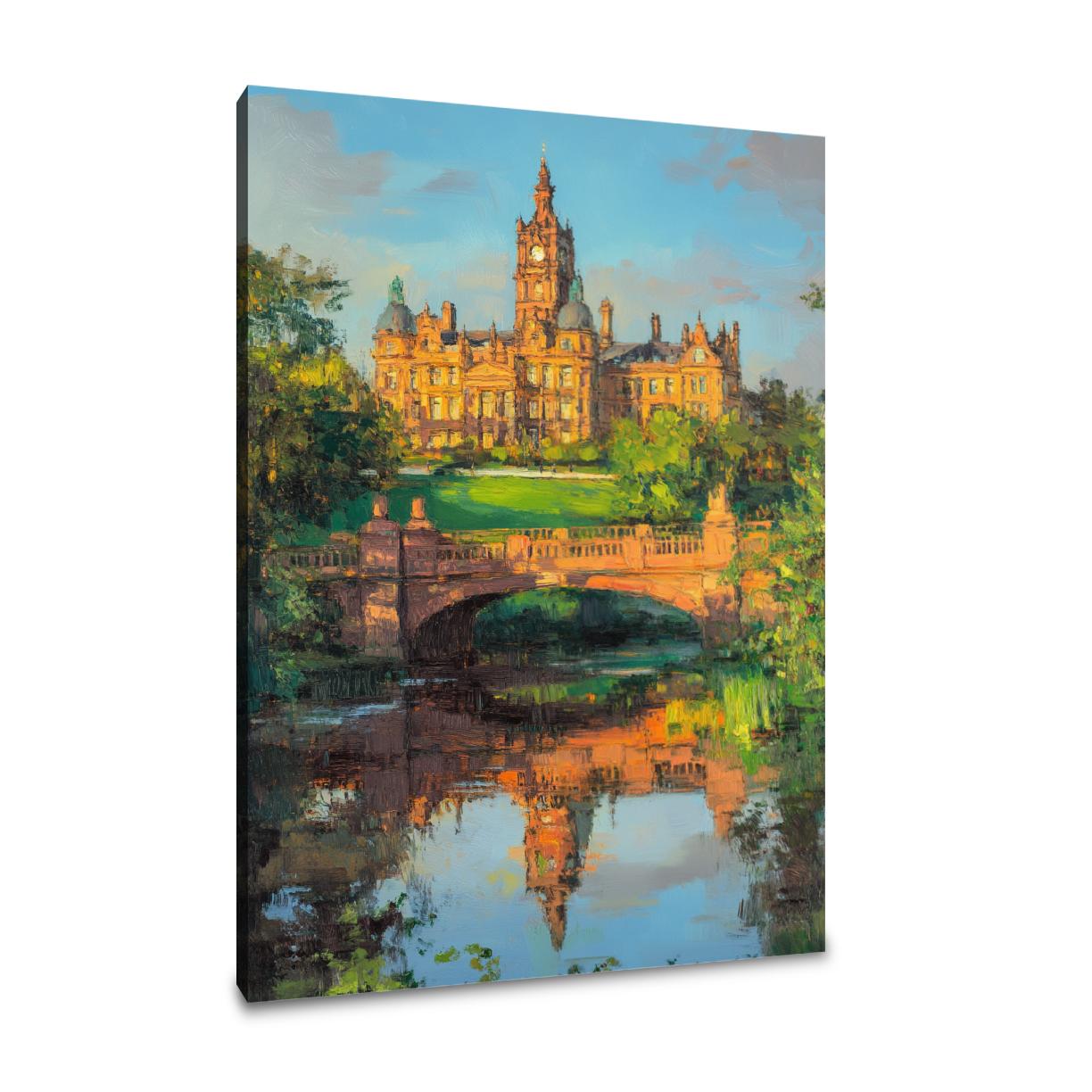 Kelvingrove Golden Hour Canvas