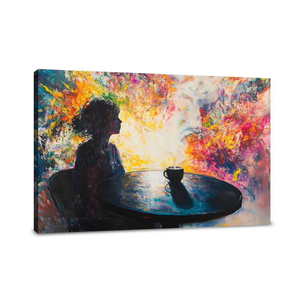 Contemplative Morning Canvas