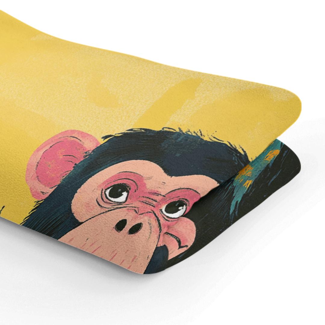 Chimpanzee Family Blanket