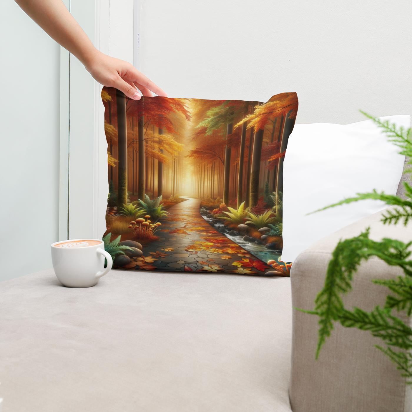 Ethereal Forest Cotton Cushion