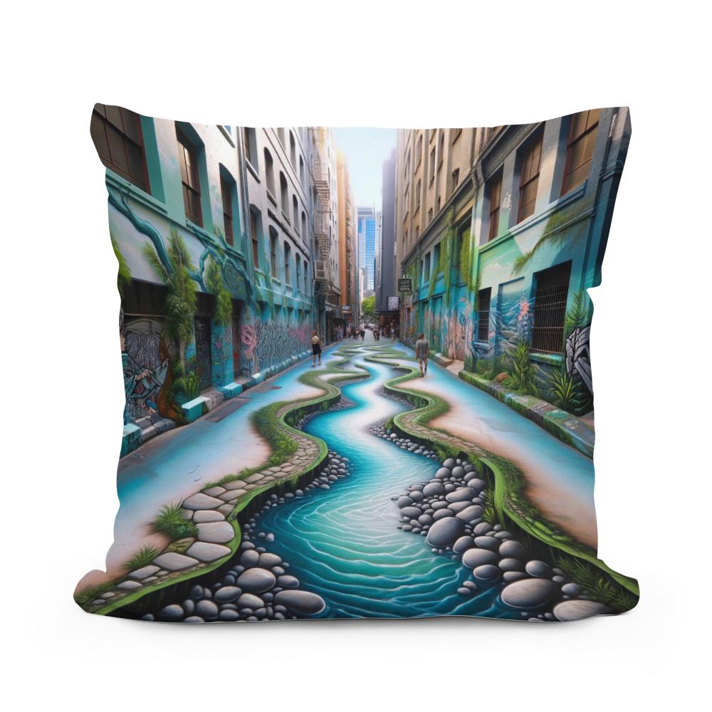 Urban Creek Cotton Cushion