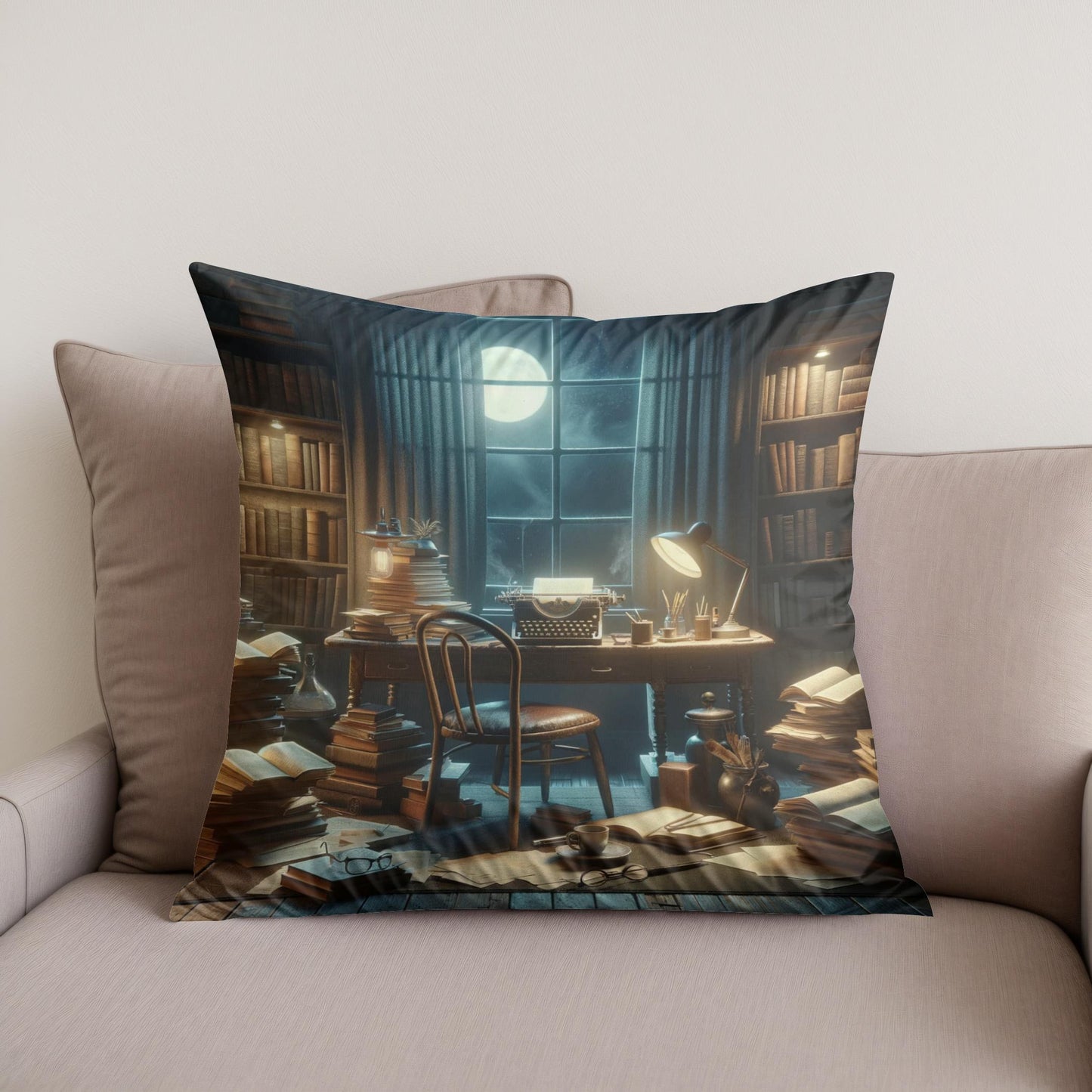 Midnight Muse Cotton Cushion